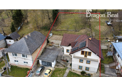 PREDAJ – Priestranný 3-podlažný rodinný dom s ovocným sadom – DUBOVICA okr. Sabinov