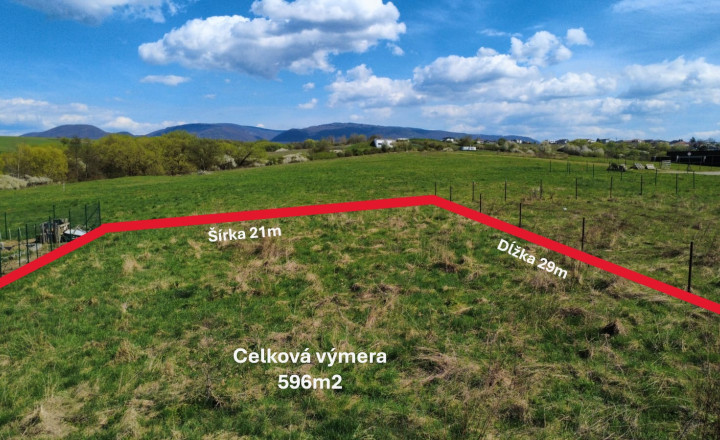REZERVOVANÉ – investičný pozemok na budúcu výstavbu- 596 m2 – Ľubotice - fotografia 1