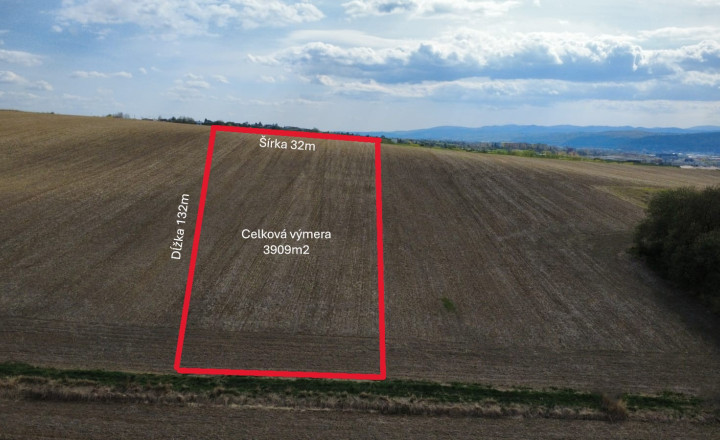 PREDAJ - Investičný pozemok o rozlohe 3909m2 - ĽUBOTICE - fotografia 1