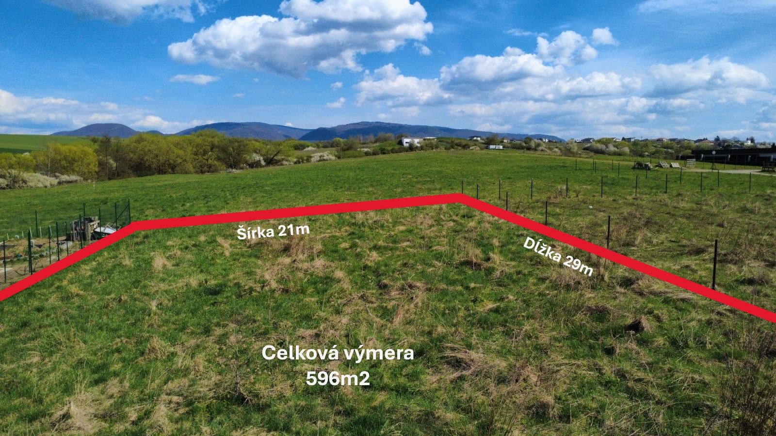 PREDAJ – investičný pozemok na budúcu výstavbu- 596 m2 – Ľubotice